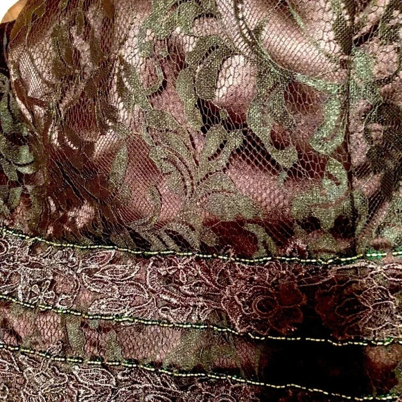 NWOT Formal/cocktail stunning green sheath… - Picture 11 of 12